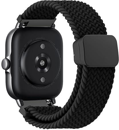 Osinaga Kompatibel mit Amazfit GTS Armband, 20mm Elastic Nylon Armband für Amazfit GTS 2 Mini, GTS 2, GTS 3, GTS 4, GTS 4 Mini, GTR 42mm, Amazfit Bip, Bip 3, Bip 3 Pro, Bip Lite, Bip U, Bip U Pro