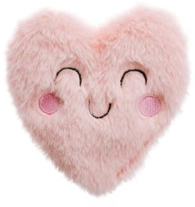 BUTLERS Mini KörnerkissenHerz (13 x 13 cm) mit Weizenkörnerfüllung -HOT´N HUGS- Kuscheltier für die Mikrowelle, ideal als Wärmekissen für Babys oder Wärmekuscheltier für Kinder