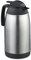 Relaxdays Isolierkanne Edelstahl, Warmhaltekanne Tee, Thermo-Kaffeekanne, 2,1 Liter; Thermo-Karaffe mit Griff, silber
