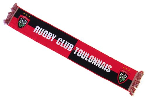RCT Schal Toulon Offizielle Kollektion Rugby Club Toulonnez – Größe 140 cm, mehrfarbig, 140