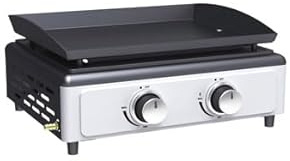 IRONSIDE GARDEN Plancha Gas 2 QUEMADORES