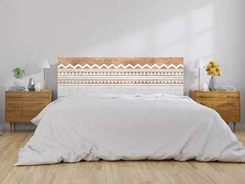 Oedim Cabecero Cama PVC Madera Clara H133 | Disponible en Varias Medidas | Cabecero Ligero, Elegante, Resistente y Económico (135x60cm)