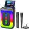 Karaoke Machine 2 Karaoke Microphones [1 Wireless Mic + 1 Wired Mic]