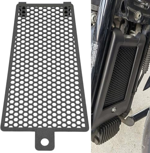 Motaux Radiator Grill Cap Net Oil Cooler Cover for Harley Softail Slim FLSL Fat Boy Street Bob FXBB Heritage Classic FLHC 114 Sport Glide FLSB Low Rider FXLR 2018-2022, Black