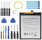 Fuworance 3000 mAh 3,85 V TLP029C1 Ersatzakku kompatibel mit BlackBerry KEYTWO KEY2 LE BBE100-4, BBE100-5, BBE100-1, BBE100-2 Handy Smartphone Lithium Polymer 11,55 Wh Akku + Werkzeugset