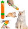 Katzenstreifen-Quetschlöffel, multifunktionaler Leckerli-Futterspender, Leckerli-Leckerli-Löffel, Quetschen, Katzenfutterspender für Katzen, flüssige Snacks und Nassfutter