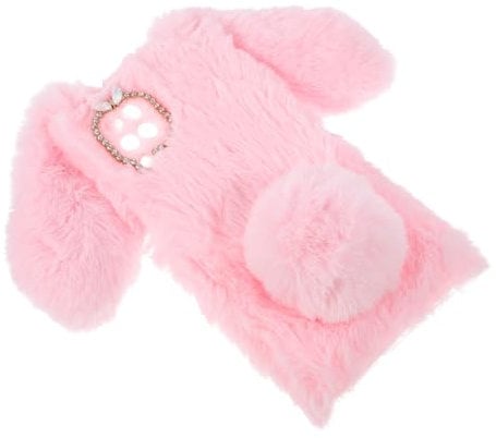 CHILDWEET Flauschige TPU-handyhülle Mit Plüsch-Ohren-Design Kompatibel Mit Samsung Weicher Schutz Kratzfest Und Stoßabsorbierend Dekorative Handyhülle Für Alltag Und Winter