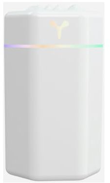 ZUSING Small Humidifier for Bedroom Home Office USB Powered Quiet Ultrasonic Humidifier (White)