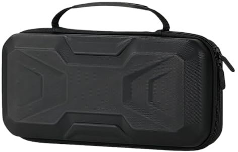Estuche de Viaje para Switch 2 Consola de Juegos, Estuche Portátil para Consola de Juegos, Bolsa de Almacenamiento Protectora de EVA Dura para Switch 2 Accesorios (Negro)