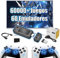 X9 Pro Consola de Juegos Retro Game Stick 4K con Mango Recargable,60000+ Juegos 60 Emuladores,Sistema Emuelec 4.3 Mini Consola Retro,Buscar Juegos,Plug and Play TV Consola de Juegos portátil (256G)