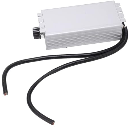 NONDK Motor Speed Controller, 2.2KW 3 Phase Aluminum Alloy 380V Variable Electronic Speed Regulator for Purification Fan