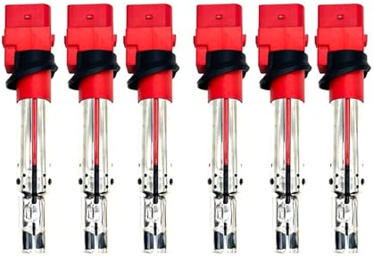 Zündmodul Für VW Für Eos Für Passat Für Komfort Für R32 Zündspule Pack UF531 5C1465 GN10443 Zündspule(6X)