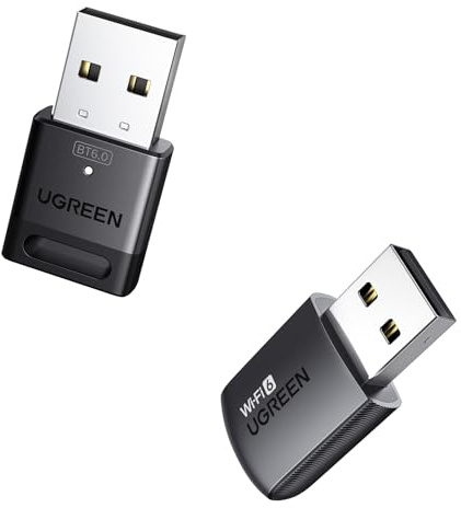 UGREEN Bluetooth 6.0 Adapter Bundle with AX900 WiFi 6 Wifi Dongle