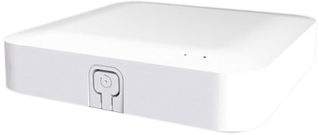 Akfldms Hub Tuya ZigBee 3.0 Gateway con Cable, Puente de Hogar Inteligente WiFi Tuya ZigBee 3.0, Controlador Remoto, Compatible con Dispositivos Inteligentes Tuya ZigBee.