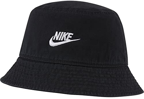 Nike U NSW Bucket Futura Wash, Black/White, L/XL