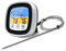 Digitales Fleischthermometer, großes LCD-Digital-Koch-Lebensmittel-Fleisch-Räucherofen-Küche-BBQ-Grill-Thermometer Sofort ablesbares digitales Fleischthermometer(Schwarz)