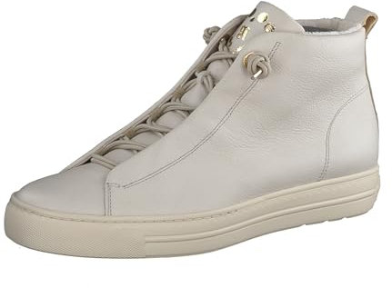 Paul Green Damen Hightop-Pauls, Frauen High-Top Sneaker,Halbschuhe,straßenschuhe,Strassenschuhe,Sportschuhe,Freizeitschuhe,Beige (Biscuit),37.5 EU / 4.5 UK