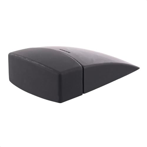 WAGNER Bodentürstopper BLACK DELUXE - Ø 70 x 40 x 20 mm, hochwertiger Kunststoff, Hochglanz schwarz, selbstklebend, rückstandslos entfernbar - 15515011