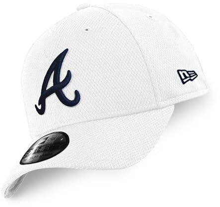 New Era Baseball Cap 39Thirty Kappe MLB Teamlogo weiß Sommer Diamond Era Sport