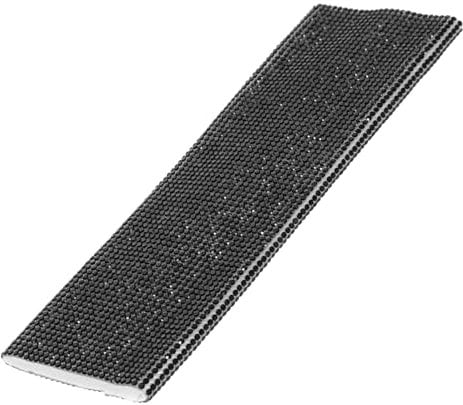 CIMAXIC Mic Handle Protector Glittering Diamond Cover Black Sturdy and Sparkling for Daily Use