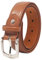 Ossi Leder gefüttert 28mm Kinder Gürtel - beige XS (65cm - 75cm Taille)