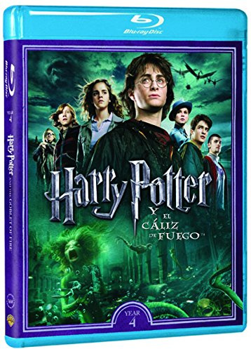 Harry Potter et la coupe de feu (Harry Potter and the Goblet of Fire, Importé d'Espagne, langues sur les détails)