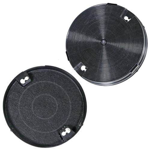 SPARES2GO Type 29 Charcoal Carbon Vent Filters for Zanussi Cooker Hood (195 mm x 35 mm, Pack of 2)