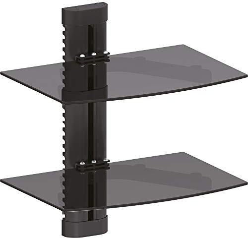 InLine 23151B Wall Mount for DVD, BluRay, Satellite Receiver, Black