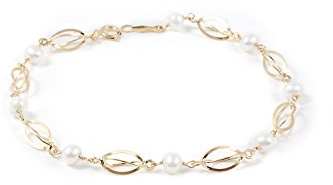 Monde Petit Armband perlen Gelbgold 9 Karats (375) - Geschenkbox - Garantiezertifikat