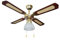 CFG ev028 antigua Ventilador de techo con iluminación