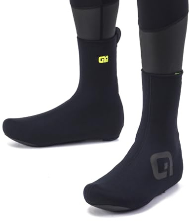 Alé Cycling Neopren-Schuhüberzieher, Schwarz, Größe M (EU 40-42) (2 Stück), Schwarz, M