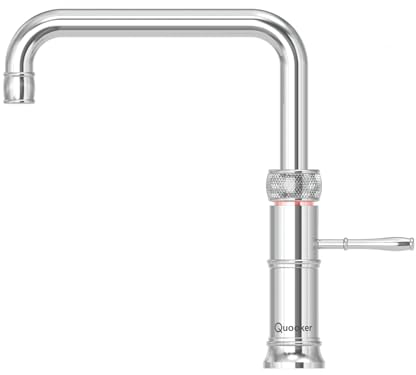 Quooker COMBI+ 2.2 E Classic Fusion Square CHR (verchromt glänzend)