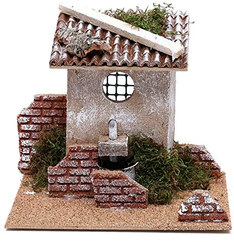Fontana per presepe per statuine 8 cm