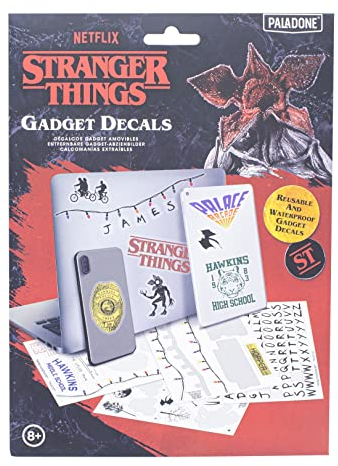 Stranger Things - Decalcomanie per gadget