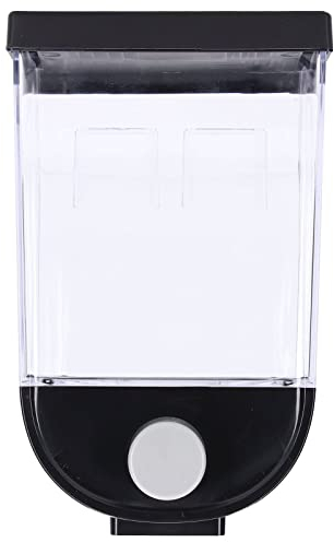 Airtight Food Storage Container, Kitchen Wall Mounted Cereal Dispenser for Dry Food, Nuts, Candy, Beans, Cat Food, Dog Food (1L)