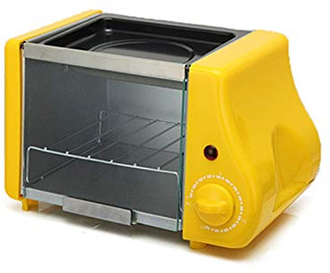 Horno Horno de microondas con Interior esmaltado Silver Tact Horno Individual eléctrico Incorporado - Horno halógeno de convección Premium de Acero Inoxidable