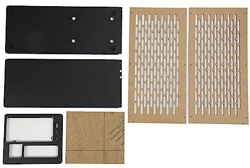 ATX-PC-Gehäuse, DIY TH3P4G3 Stahl-Acryl-ITX-Chassis, Unterstützung für Thunderbolt 3/4, Unterstützt ATX/SFX/Flex/Daisy-Chain-Schnittstelle, 20 V, 3 A, 60 W PD-Aufladung (G3 ATX)