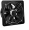Lioaeust Extracteur de ventilation industriel, 10,2 cm Axial, ventilateur d'échappement de garage, ventilateur d'extraction pour maison, salle de bain, garage, entrepôt