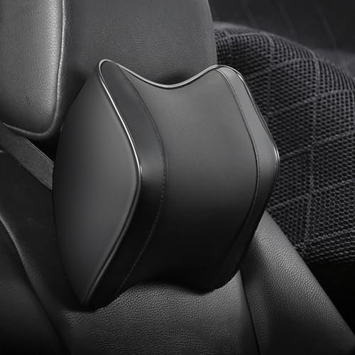 RSFIL Kopfstützenkissen Nackenkissen für Skoda Karoq 2018 2019 2020 2021 2022 2023, Atmungsaktiv Auto Rest Kissen Sitz Kopf Kopfstütze Unterstützung für Nackenstützenkissen Sitz Zubehör