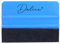 Vinyl Wrap Squeegee Applicator Professional Wrapping Sign Decal Plastic Tool Felt Edge, Blue