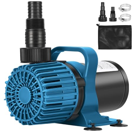 TONGCHANT 150W 3000 GPH Pond Pump for Outdoor Ponds, Fountains & Waterfalls