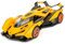 TGRCM-CZ 1/32 Lamborghini V12 Vision GT modellino auto età 3+, in lega di zinco, pullback, giocattolo con suono e luce, per bambini, ragazzo e ragazza, regalo (giallo)