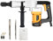 tinysiry 1200W Electric Rotary Hammer,Heavy Duty Rotary Hammer Drill with 2 x Pickaxe & 1 Pair Carbon Brush,Industrial Grade Concrete Demolition Hammer for Concrete Punching Frequency 4590 Times/min