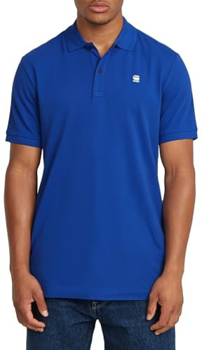 G-Star Men's Dunda Slim Polo , Blue (pilot D11595-5864-1235), L
