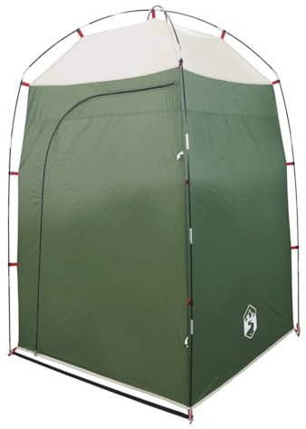 vidaXL Duschzelt Grün Wasserfest, Zelt, Gartenzelt, Outdoor Unterstand, Campingzelt, Campingunterstand, Gartenunterstand, wasserdichtes Zelt