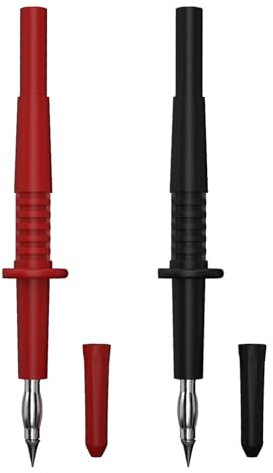 zuousxbs Cordons de Test de Haute précision Sondes de Test multimètre à tête en Laiton de 4 mm pour des mesures électriques précises en Laboratoire et à la Maison