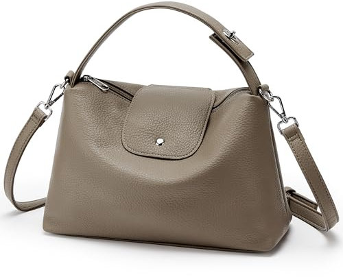 KALIDI Faux Leder Umhängetasche Damen Handtasche Crossbody Bag handbags for Women Handtasche Damen mittelgroß für Schule Büro Arbeit Reisen Ausflug Einkauf