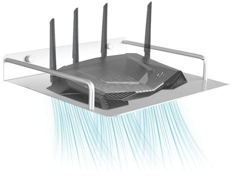 Router montado en la pared – Router WiFi – Rodamientos de una sola | Router WiFi Almacenar Rack Router WiFi | Router WiFi Almacenar Rack Router WiFi
