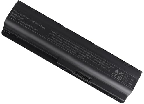 WoskjXas MU06 MU09 Batterie Compatible avec HP Compaq Presario CQ32 CQ42 CQ56 CQ57 CQ58 CQ62 CQ72 Pavilion G6 G7 G42 G56 G62 G72 DV6 DV7 DM4, 584037-001 593554-001 593562-001 HSTNN-Q62C HSTNN-LB0W