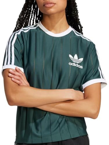 adidas T-Shirt Grün Damen IY7230, grün, Large